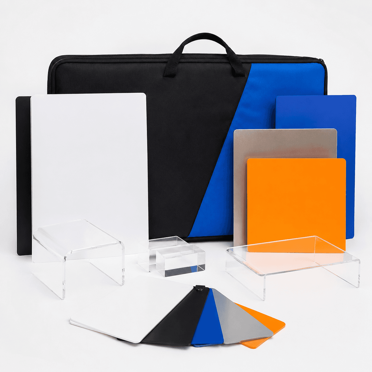 Backdrop Storage Sleeve for tabletop product photography
