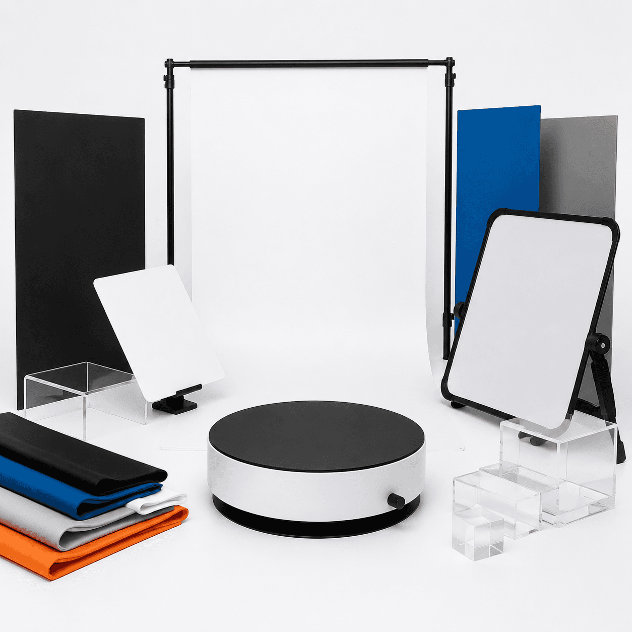 A small product staged on a Henleyph turntable pad